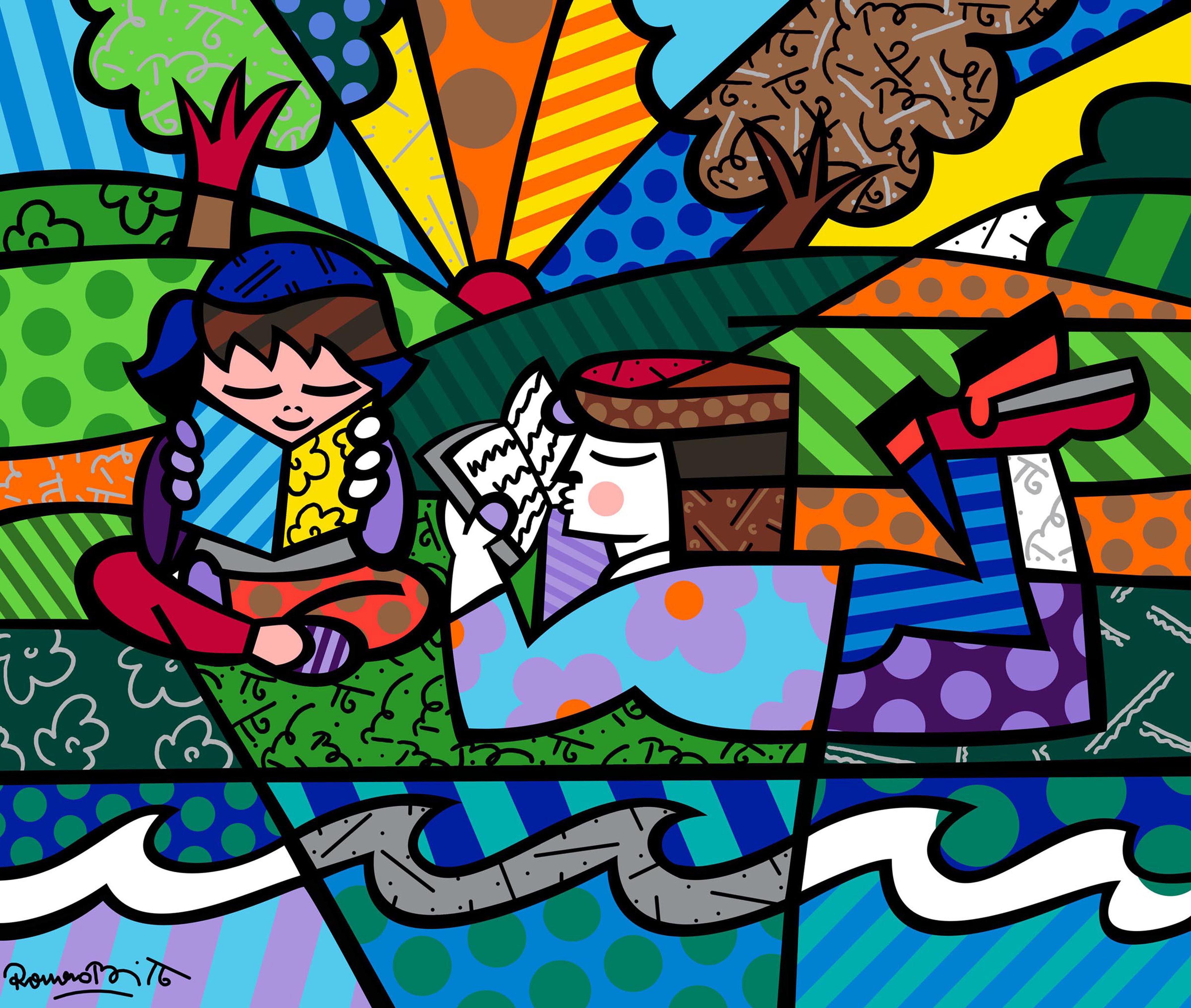 Romero Britto between Cubism and Pop Art - Luxury Investment Magazine